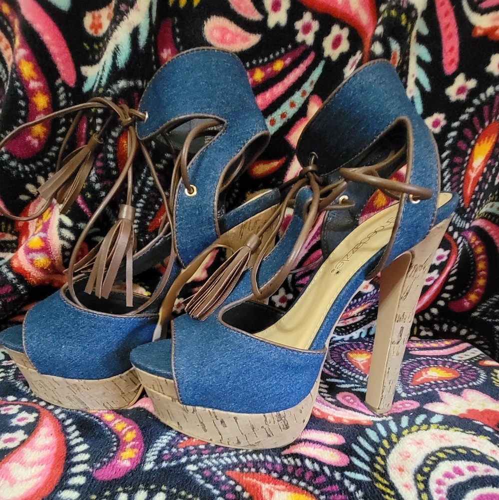 Adeline Shoe Dazzle Heels - Picture 2 of 4